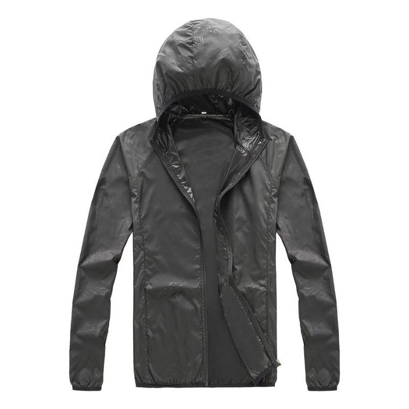 JACKETW Unisex Quick Dry UV Protect Waterproof Windbreaker Sports Jacket -ZH139 