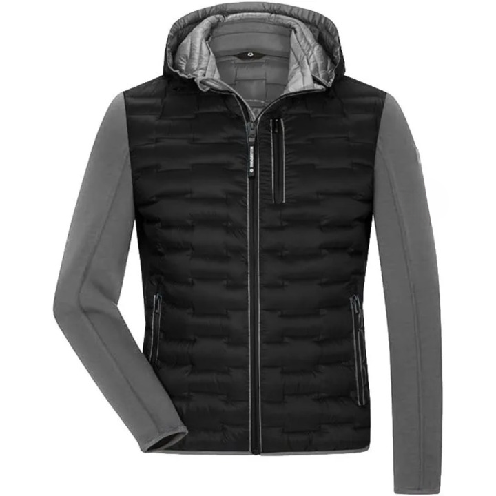 JACKETW Men's Hybrid Jacket with Hood-516EQ8