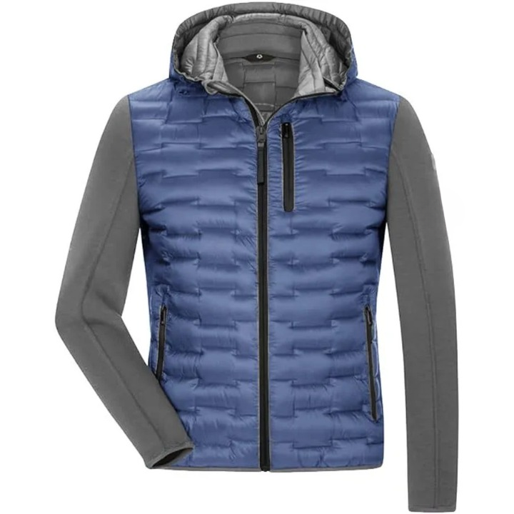 JACKETW Men's Hybrid Jacket with Hood-516EQ8