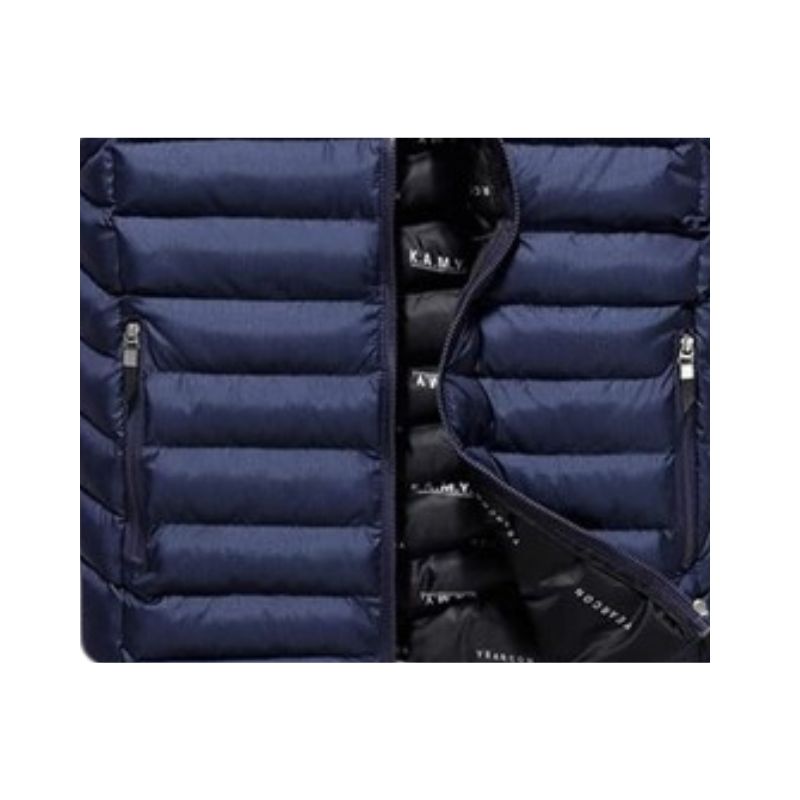 JACKETW Men's Full Zip Lightweight Outwear Down Jacket-ly211221003