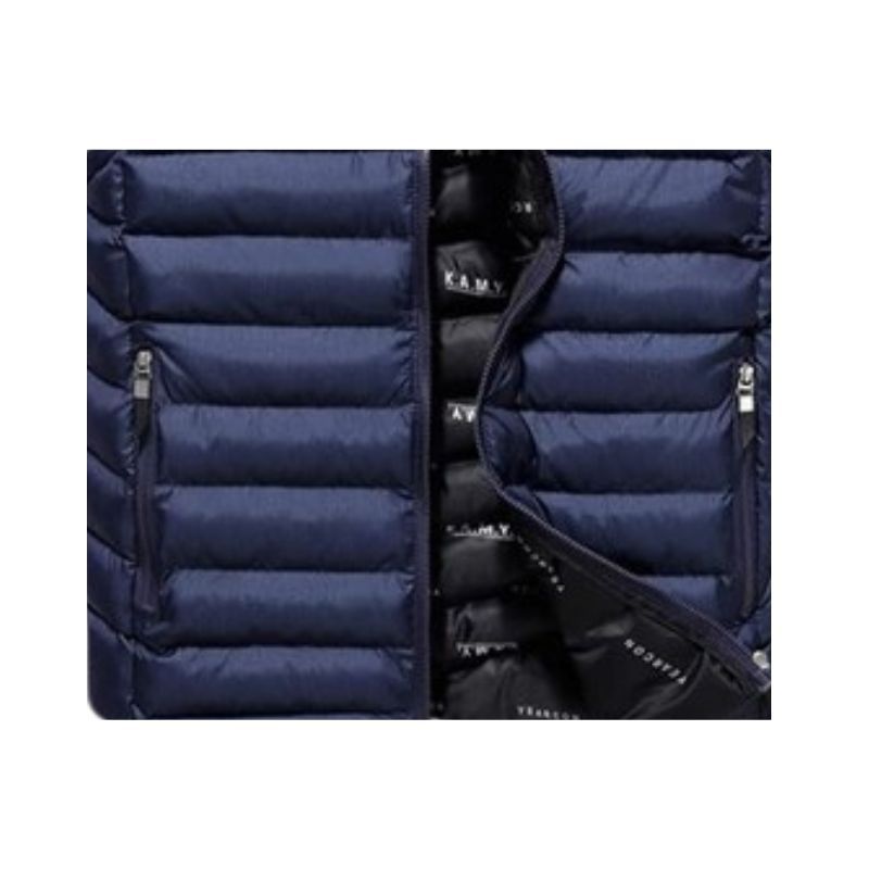 JACKETW Men's Full Zip Lightweight Outwear Down Jacket-ly211221003