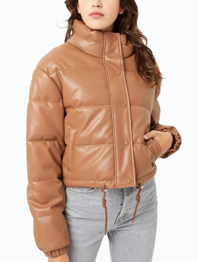 JACKETW Women's Short PU Jacket  LT-W-6107