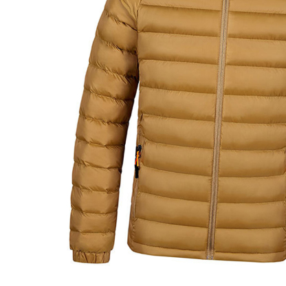 JACKETW Men's Lightweight Full Zip Puffer Down Jacket-V-22916#