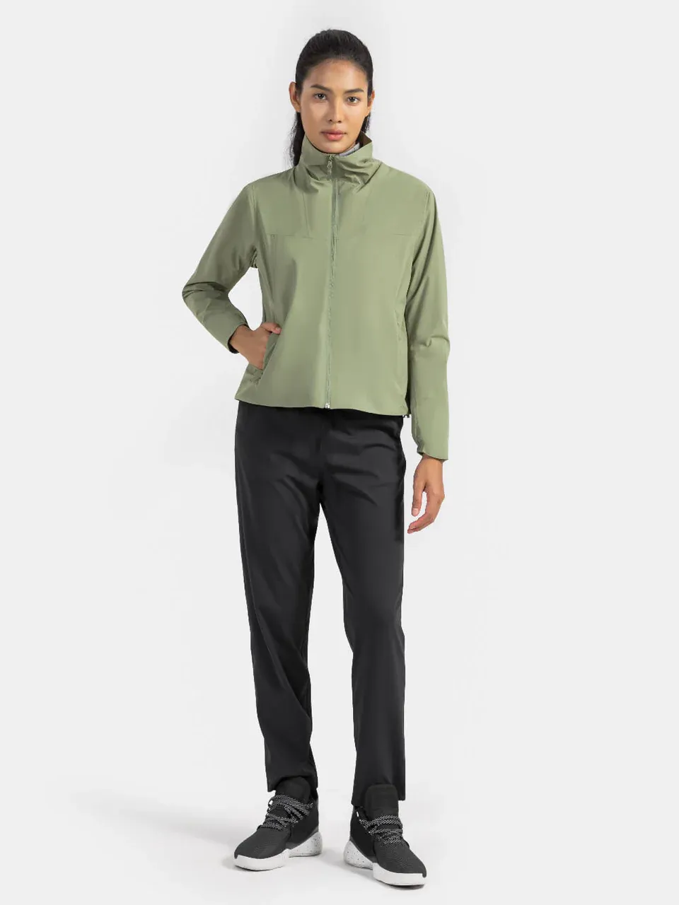 JACKETW Women Sports Jacket Windproof Waterproof Warm Breathable slim-fit Jacket DAW010