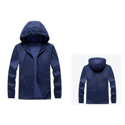 JACKETW Men's Ultra-Thin Breathable Sun Protection Clothing Jacket-ZH137