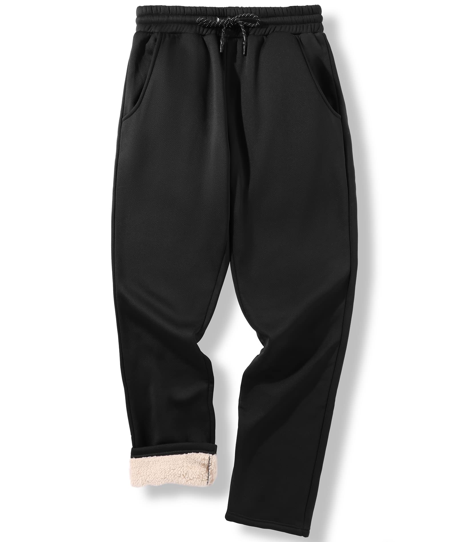 Men's Thick Fleece Winter Sweatpant-CFMXK00006