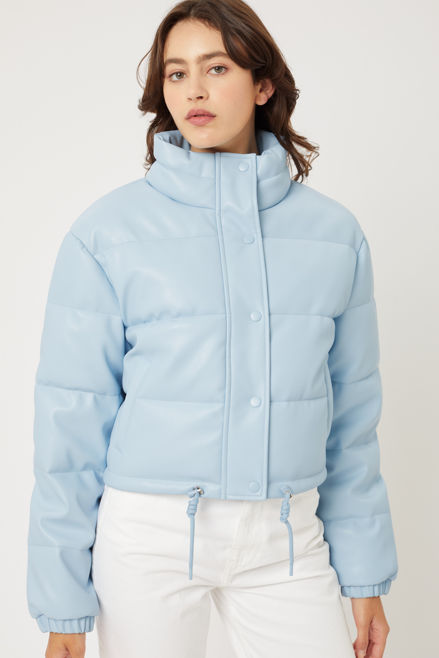 JACKETW Women's Short PU Jacket  LT-W-6107