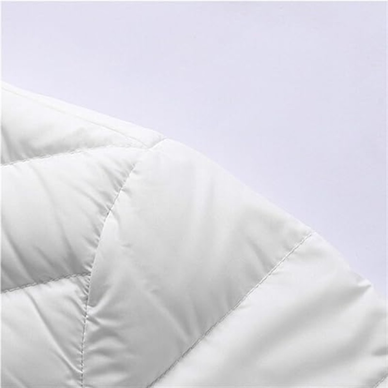 JACKETW Men's Gradient Hooded Lightweight Down Puffer Jackets-0P34