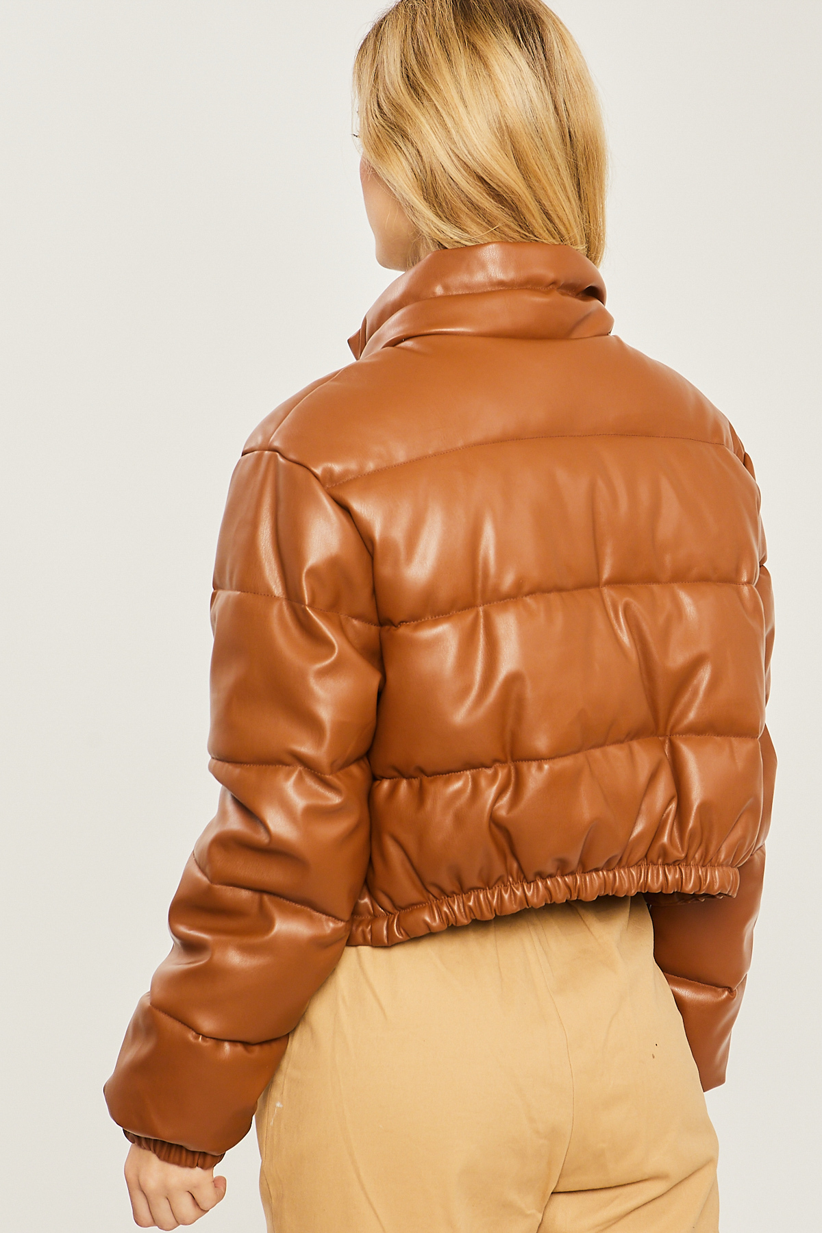 JACKETW Women's Short PU Jacket  LT-W-6107