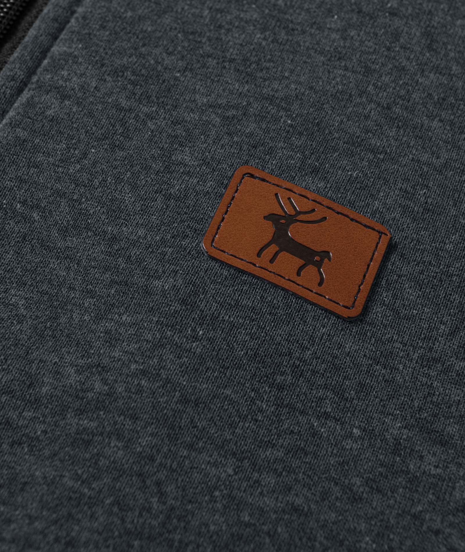 Men's Solid Color Full Zipper Fleece Hoodie-CUMFH04093