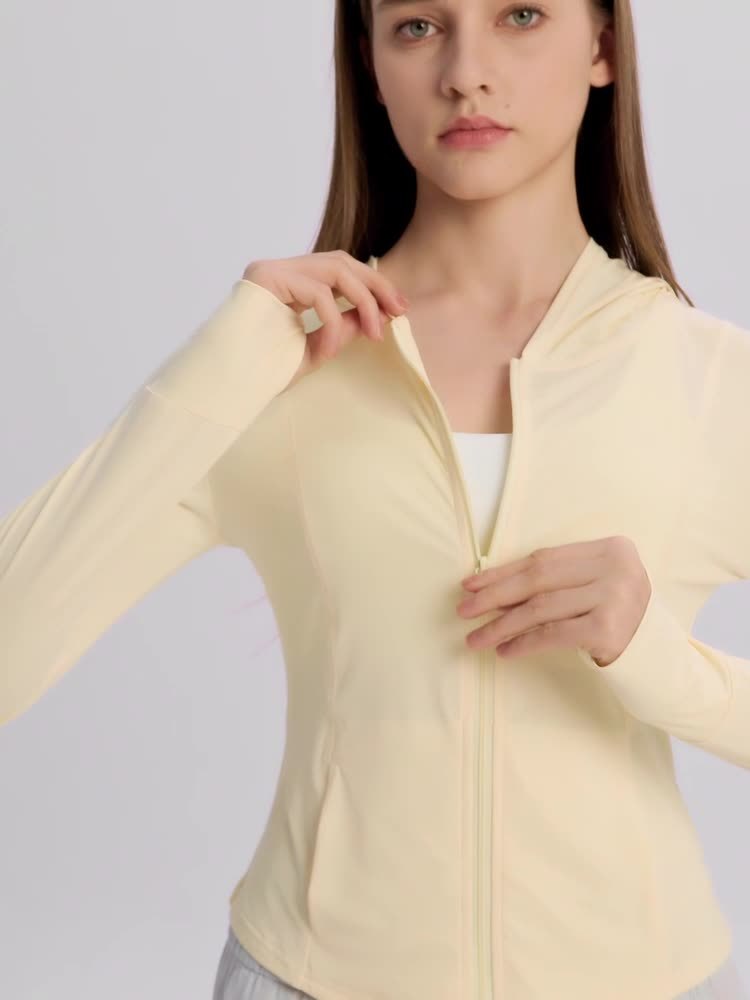 JACKETW Women's Light Breathable Sun Protection Jacket- DSS095