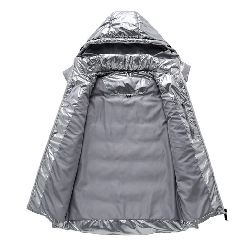 JACKETW Men's Fashion Hooded Vest Winter Casual Warm Vest Jacket -ZH121