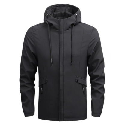 JACKETW Men's Spring Casual Zipper Hooded Fashion Jacket-CAL10047