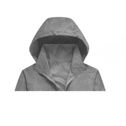 JACKETW Women's Lightweight Hooded Waterproof Track Rain Jacket-AMJK405-2