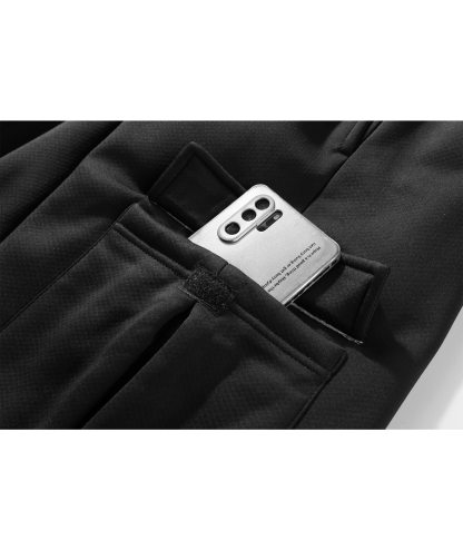 Men's Solid Color Drawstring Fleece Warm Sweatpant-CFMYD00002