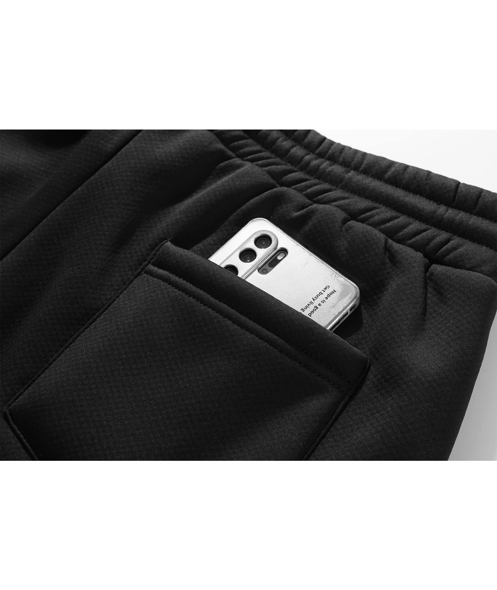 Men's Thick Fleece Winter Sweatpant-CFMXK00006