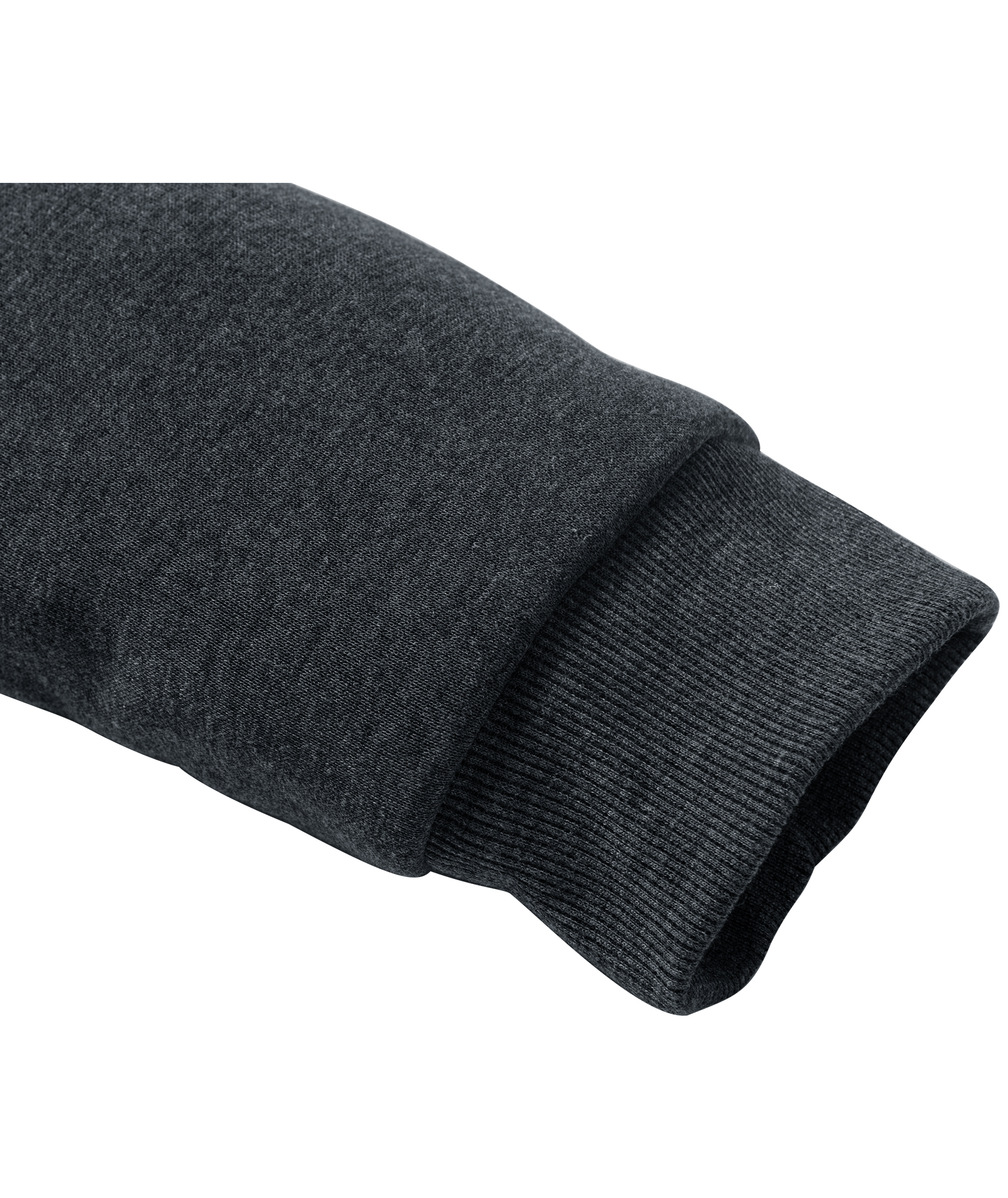 Men's Solid Color Full Zipper Fleece Hoodie-CUMFH04093