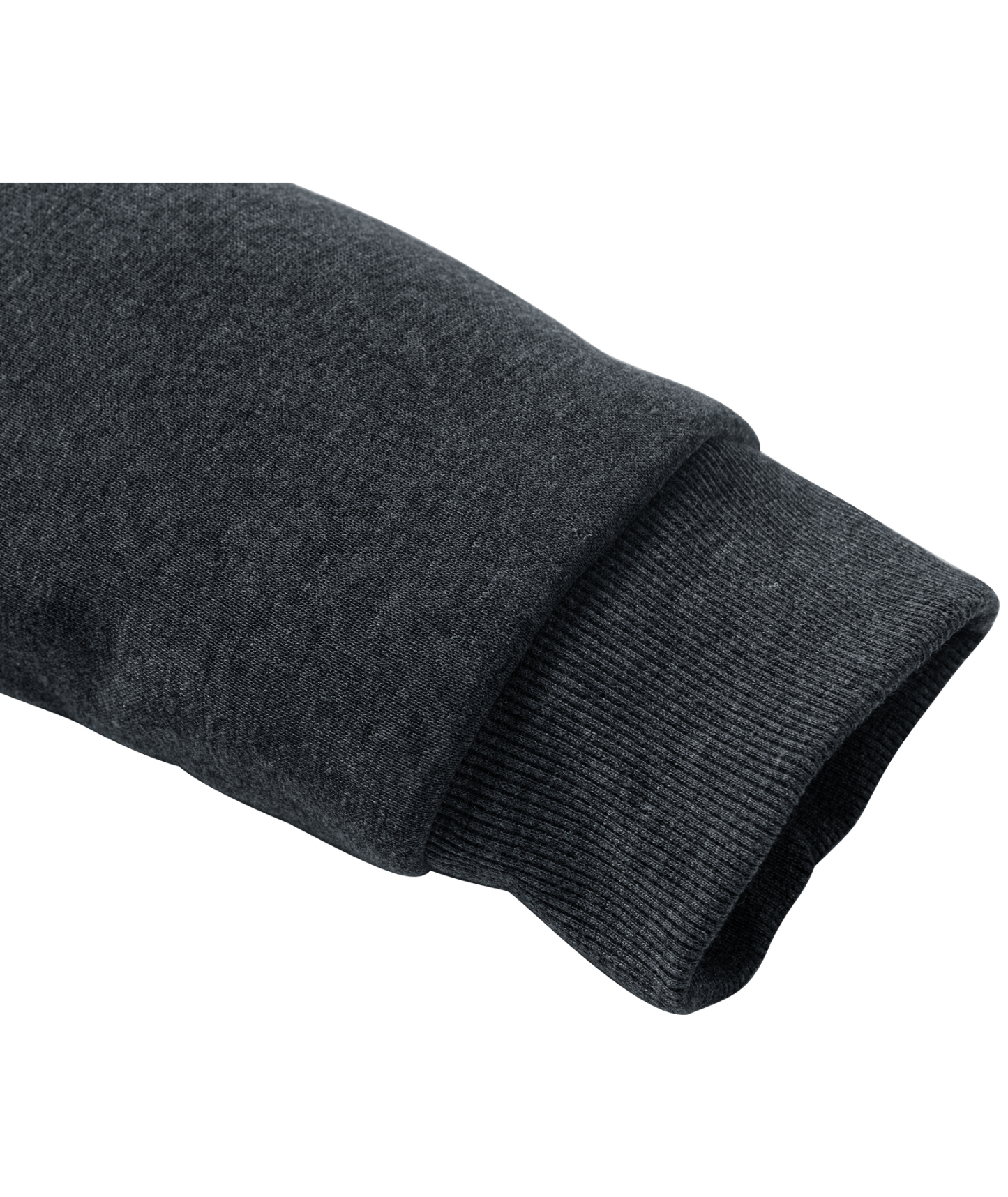 Men's Solid Color Full Zipper Fleece Hoodie-CUMFH04093