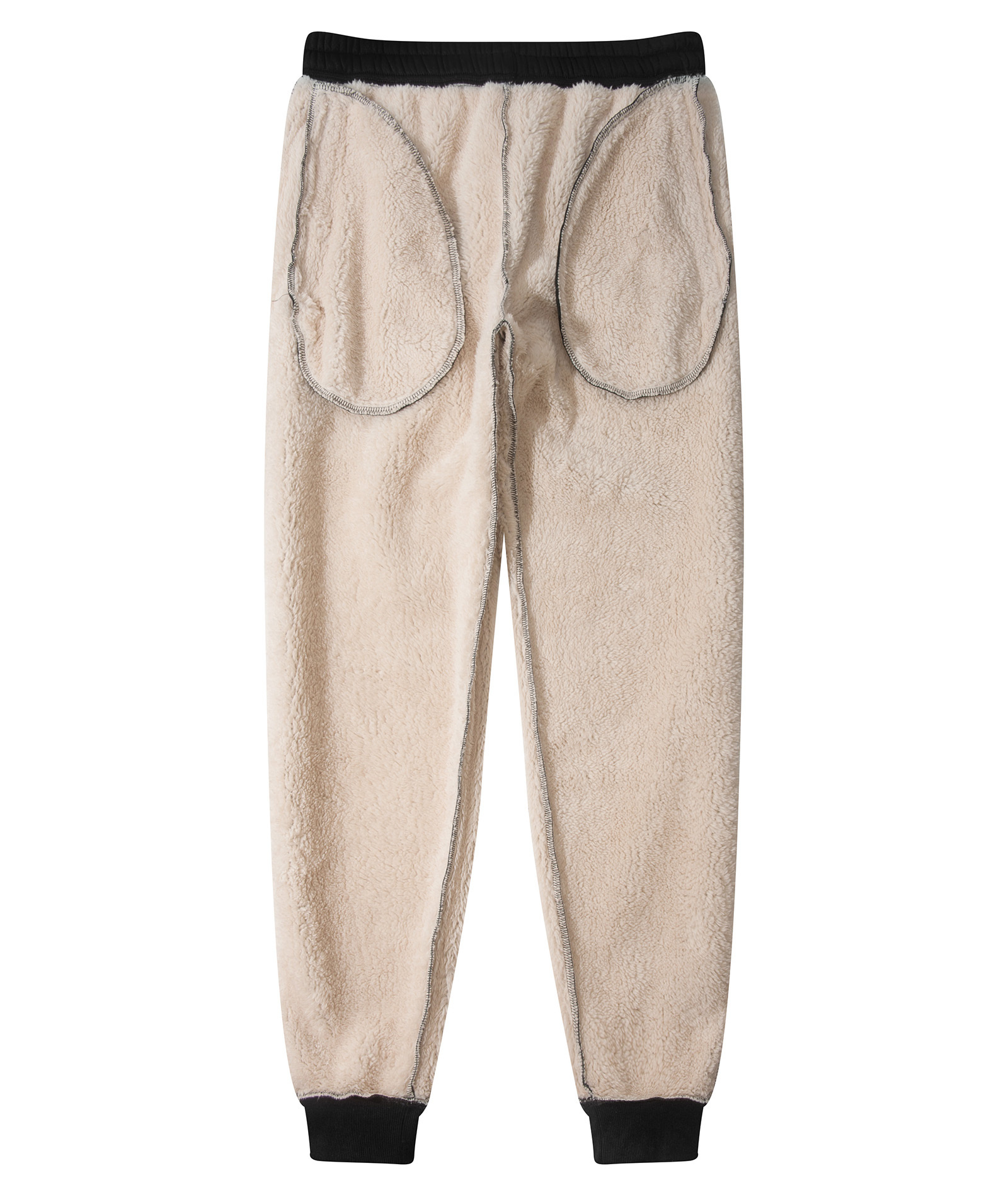 Men's Winter Fleece Sherpa Lined Sweatpant-CUMFS02521