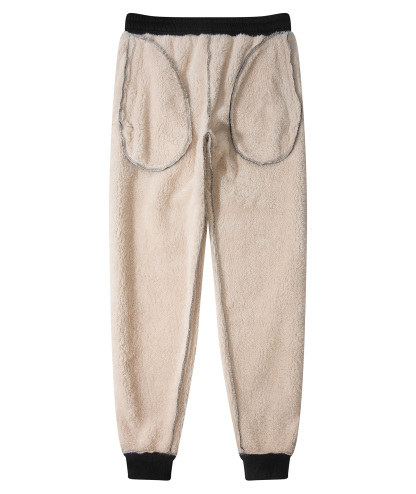 Men's Winter Fleece Sherpa Lined Sweatpant-CUMFS02521
