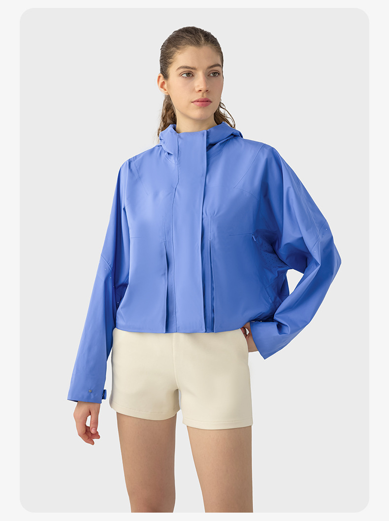 JACKETW Women Outdoor Sports Loose Casual Running Fitness Hooded Jacket DAW013