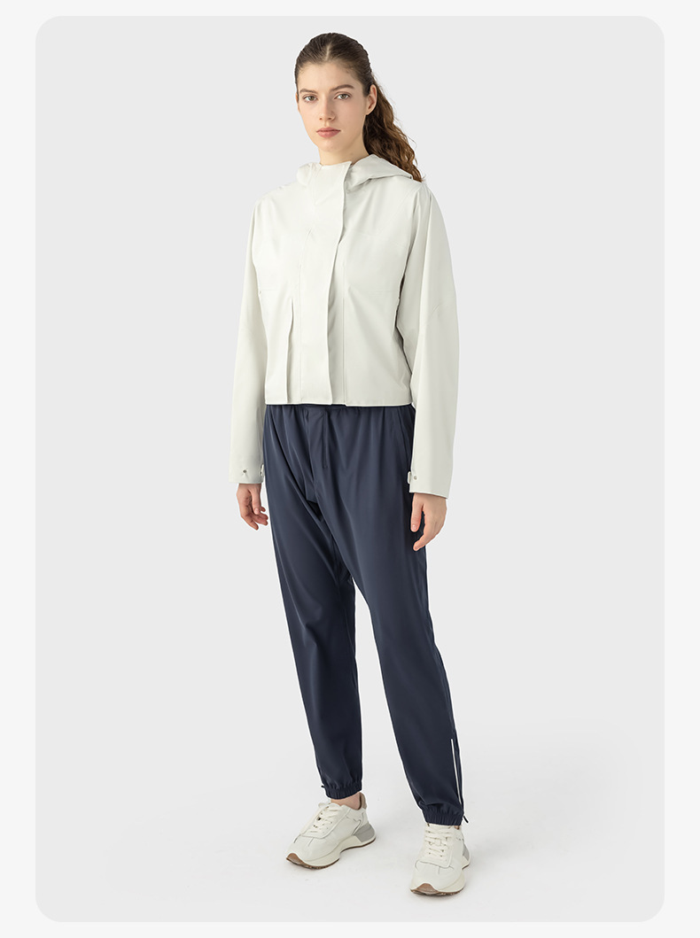 JACKETW Women Outdoor Sports Loose Casual Running Fitness Hooded Jacket DAW013