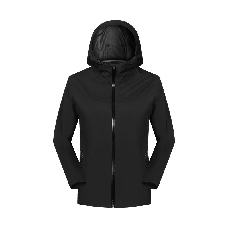 JACKETW Women Sports Jacket Windproof Waterproof and Breathable Hooded Jacket DAW044