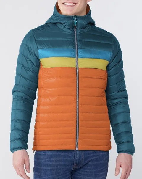 JACKETW Men's Stitching Goose Down Color Matching Jacket- MDJ23112