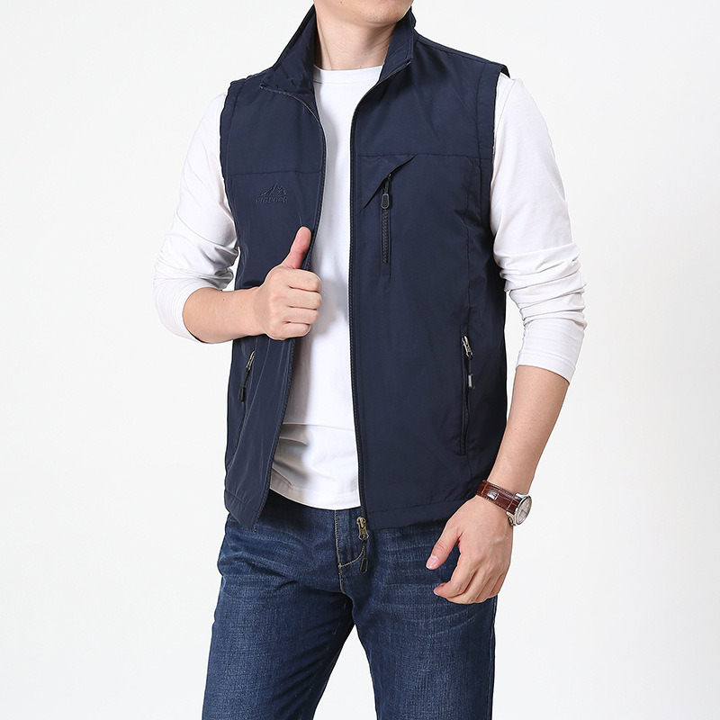 JACKETW Men's Sleeveless Vest Jacket-CAL10021