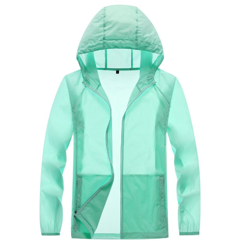 JACKETW Men's Ultra-Thin Breathable Sun Protection Clothing Jacket-ZH137
