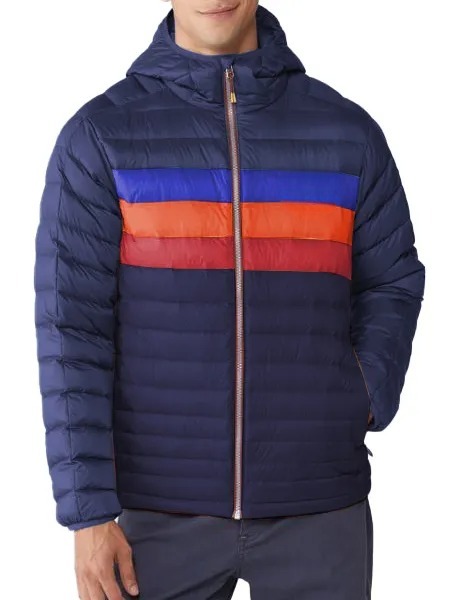 JACKETW Men's Stitching Goose Down Color Matching Jacket- MDJ23112