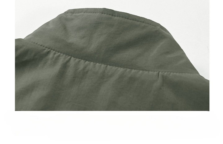 JACKETW Men's Sleeveless Solid Vest Jacket-CAL10021