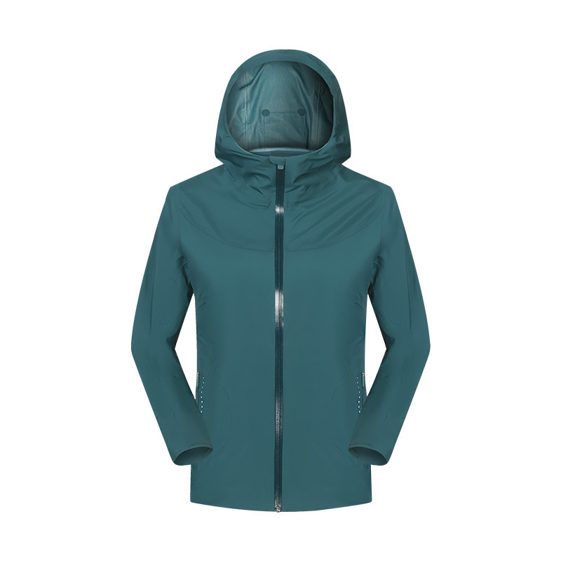 JACKETW Women Sports Jacket Windproof Waterproof and Breathable Hooded Jacket DAW044