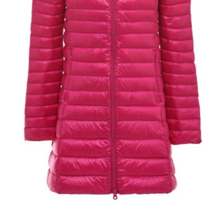 JACKETW Women's Lightweight Long Down Jacket-W-04-PL
