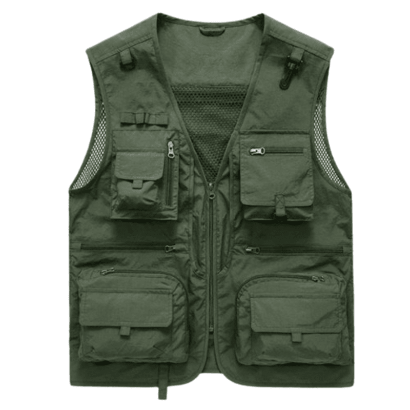 JACKETW Men's Sleeveless Vest Jacket-CAL10025