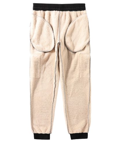 Men's Solid Color Drawstring Fleece Warm Sweatpant-CFMYD00002