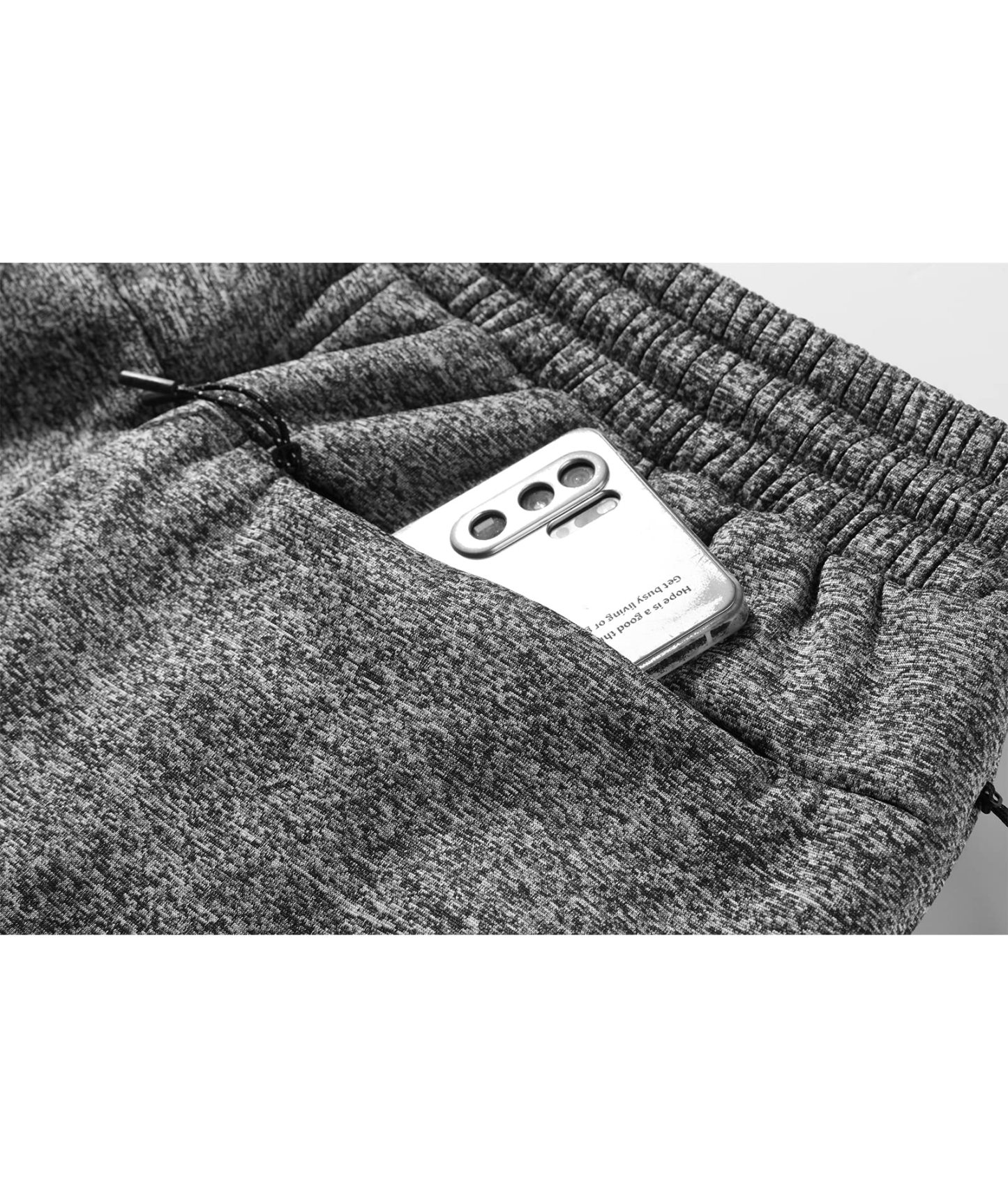 Men's Fleece Warm Drawstring Casual Sweatpant-CFMXK00005