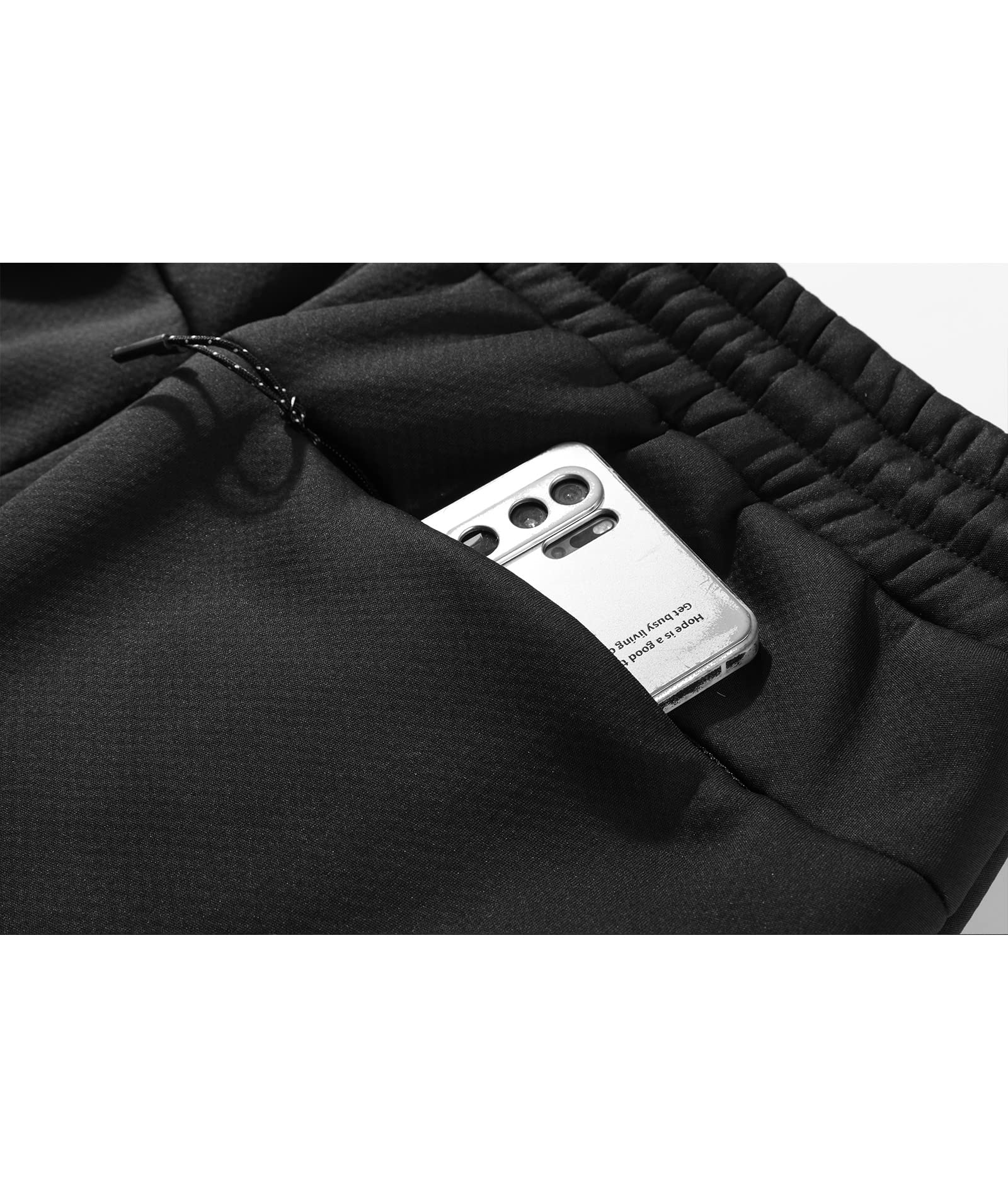 Men's Fleece Warm Drawstring Casual Sweatpant-CFMXK00005