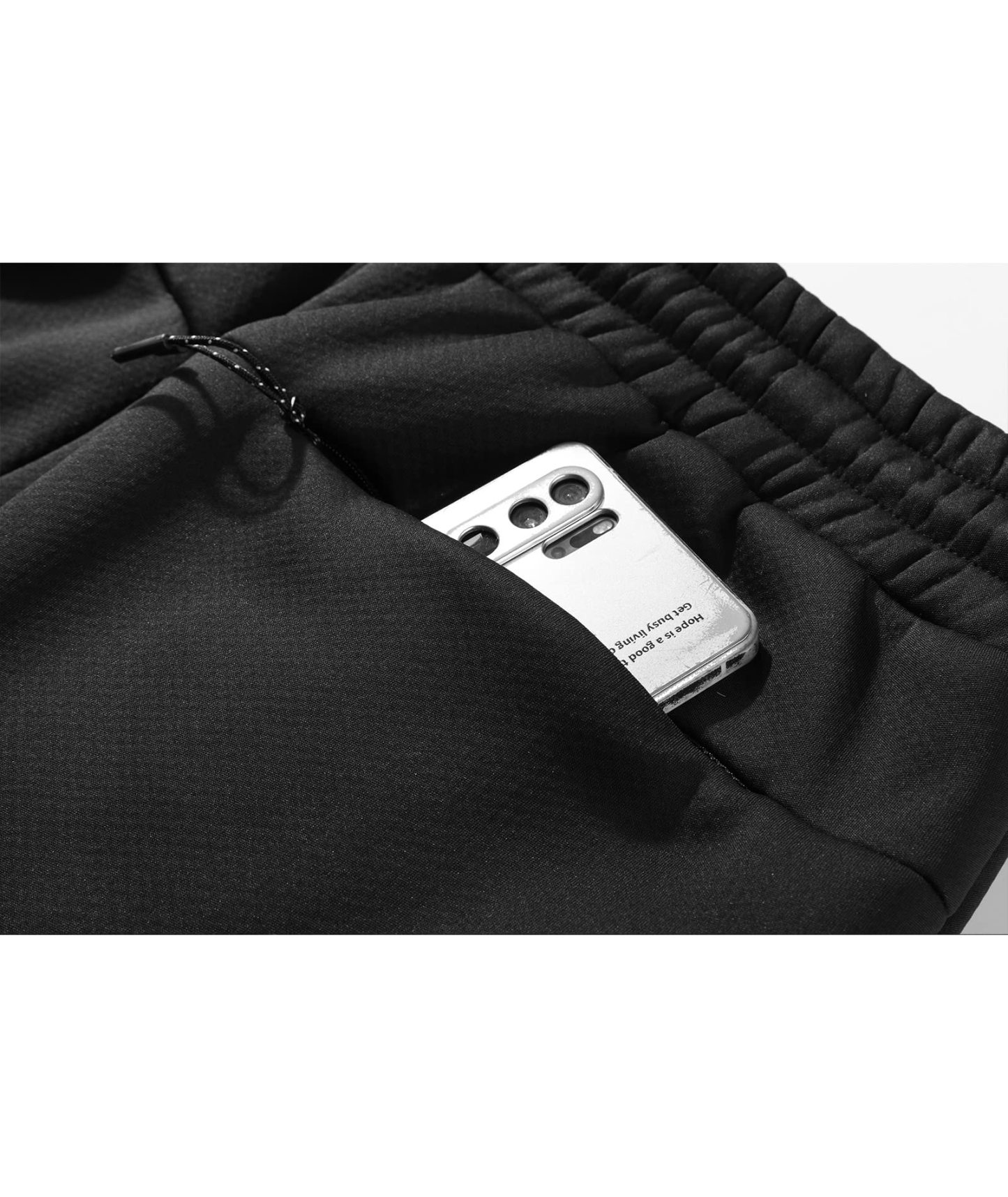 Men's Fleece Warm Drawstring Casual Sweatpant-CFMXK00005