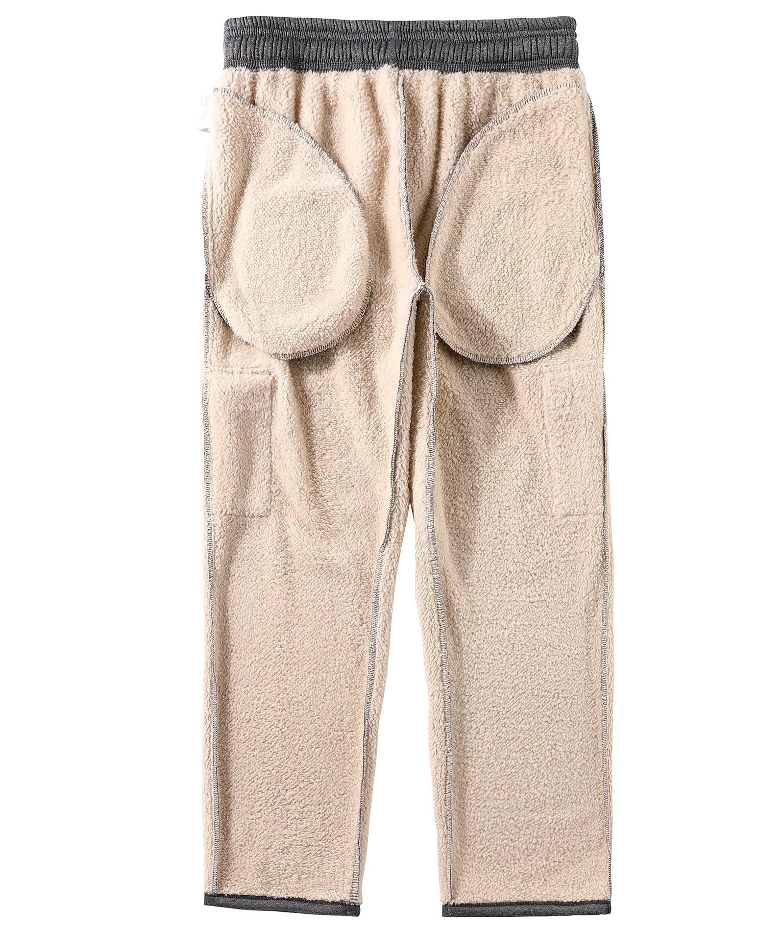 Men's Multi Pockets Fleece Warm SweatPant-CFMGK00021