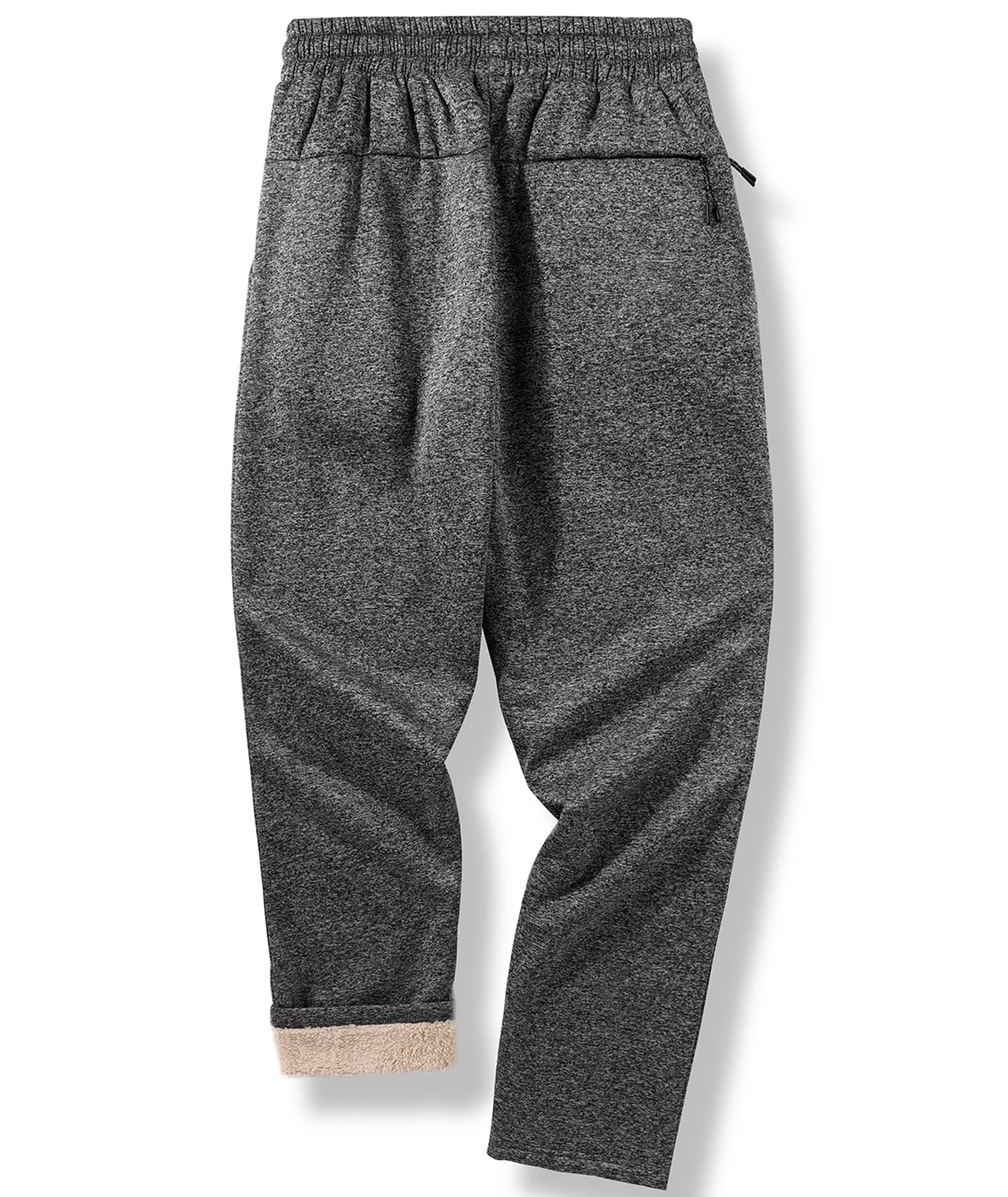 Men's Fleece Warm Drawstring Casual Sweatpant-CFMXK00005