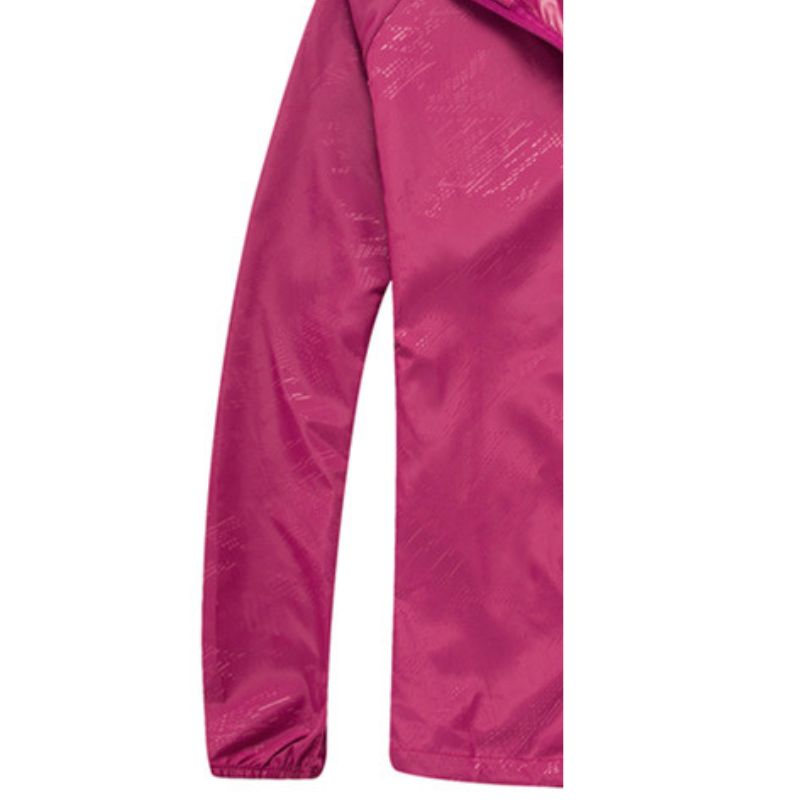 JACKETW Women's Lightweight Hooded Waterproof Track Rain Jacket-AMJK405-2