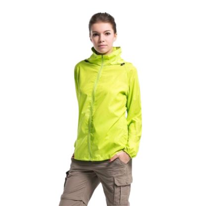 JACKETW Women's Lightweight Hooded Waterproof Track Rain Jacket-AMJK405-2