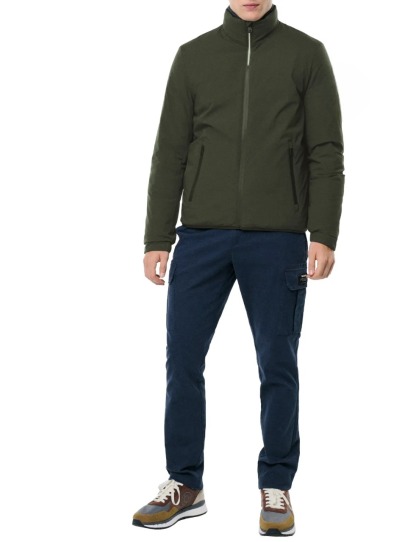 JACKETW Men's Padded Reversible Bomber Jacket-MJ2304