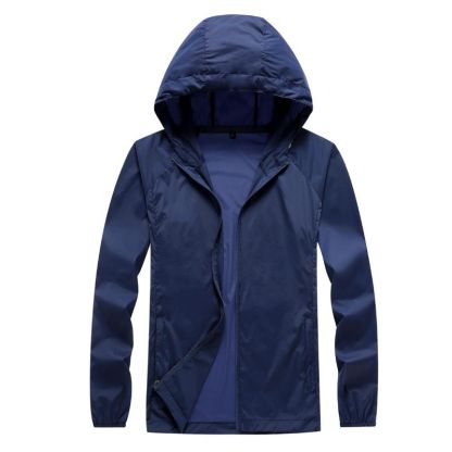 JACKETW Men's Ultra-Thin Breathable Sun Protection Clothing Jacket-ZH137