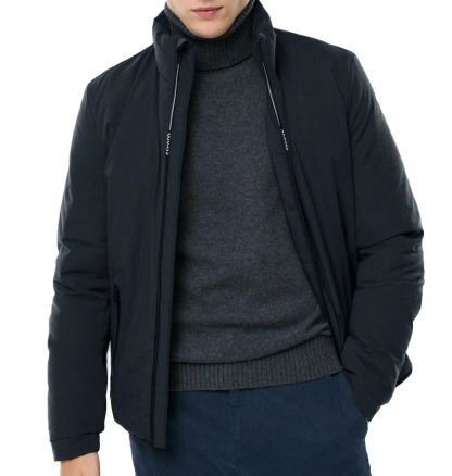 JACKETW Men's Padded Reversible Bomber Jacket-MJ2304