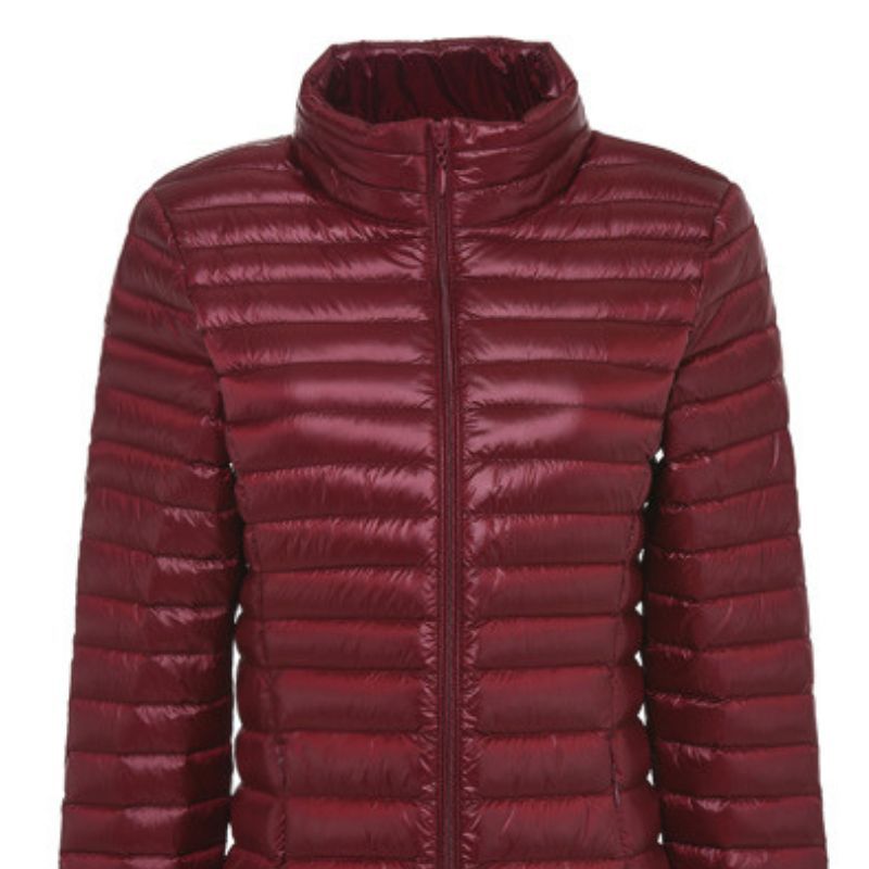 JACKETW Women's Lightweight Long Down Jacket-W-04-PL