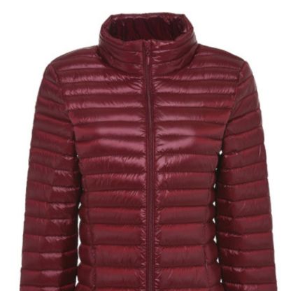 JACKETW Women's Lightweight Long Down Jacket-W-04-PL