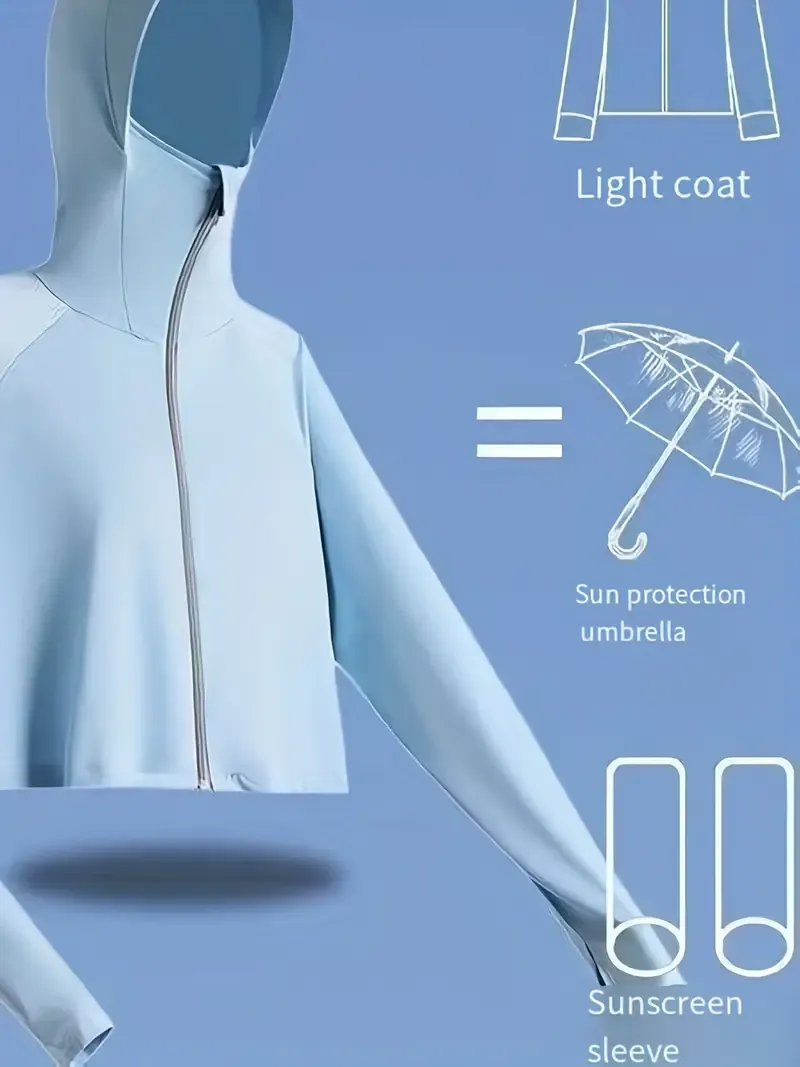 JACKETW Women's cool sun protection  loose Jacket- DS174