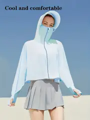 JACKETW Women's cool sun protection  loose Jacket- DS174